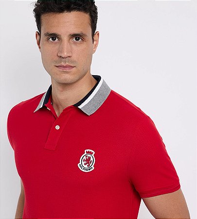 Polo Tommy Herribone Detail Masculina
