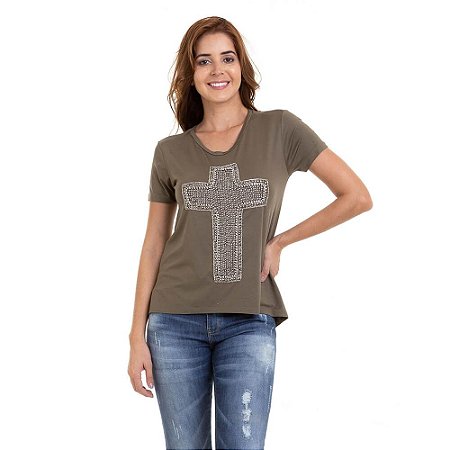 T-SHIRT CRUZ PEDRARIA