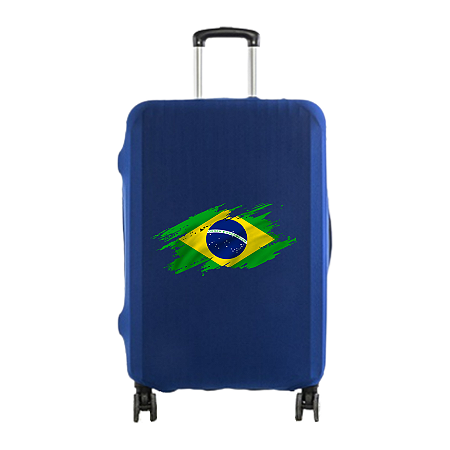 Capa de Mala Azul - Brasil