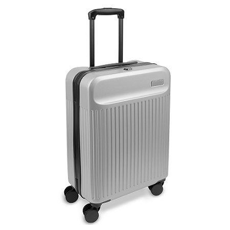 Mala de Bordo Plástico ABS com USB e Cadeado TSA