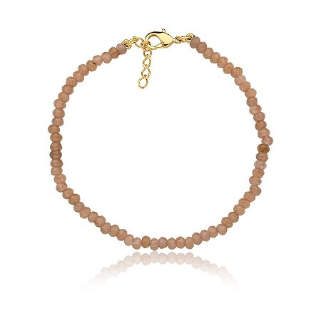 Pulseira com goldstones indianas