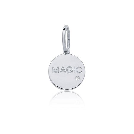 Pingente "Magic" (ródio branco)