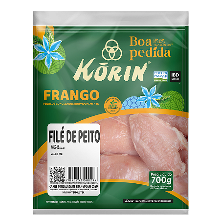 Peito de frango Korin