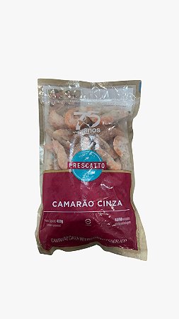 Camarão Cinza Com Casca Congelado (400G)