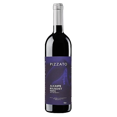 Pizzato Vinho Tinto Reserva Veludo Azul Alicante Bouschet 2021
