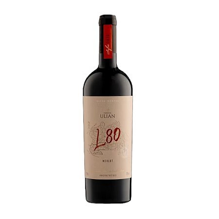 Ulian Vinho Tinto L Oitenta Merlot 2020