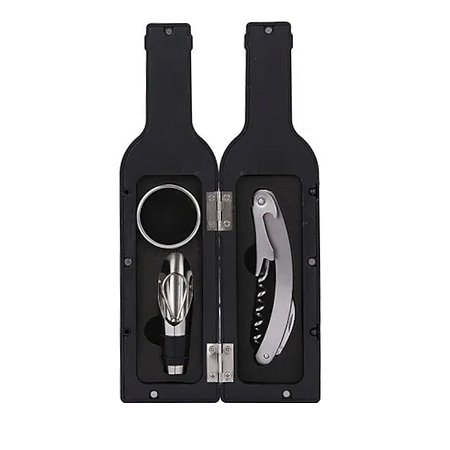Kit Sommelier Compacto de 3 peças - Garrafa pequena