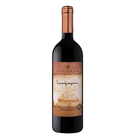 Vaccaro Vinho Tinto Immigrazione Ancellotta 2022