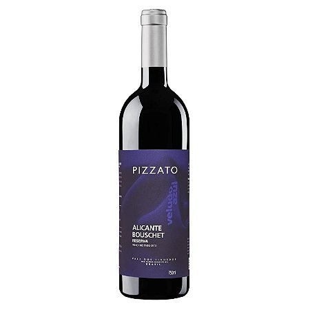 Pizzato Vinho Tinto Reserva Veludo Azul Alicante Bouschet 2023