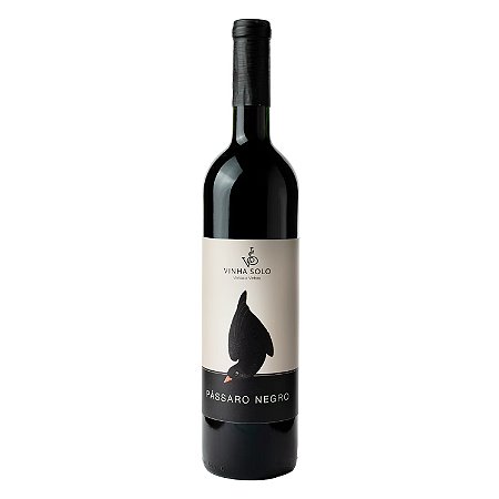 Vinha Solo Vinho Tinto Pássaro Negro Merlot