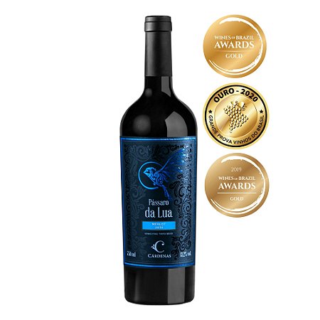 Cárdenas Vinho Tinto Pássaro da Lua Merlot 2014