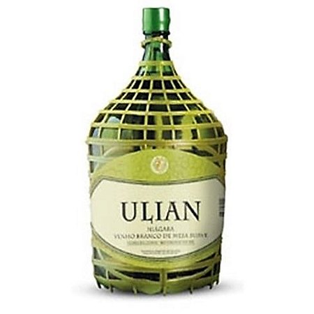 Ulian Garrafão Vinho Branco Suave Niágara 4,6L