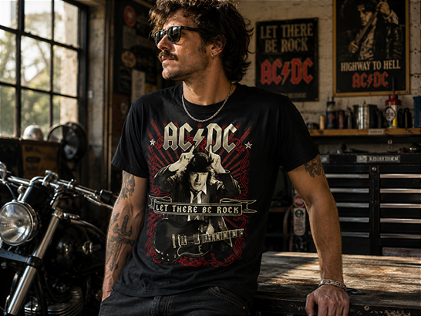 AC DC LET THERE BE ROCK STAMP TS 1268