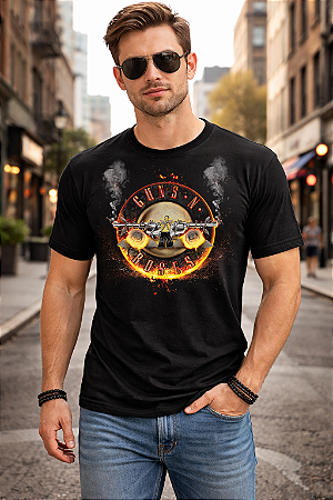 GUNS N' ROSES BULLET FIRE STAMP TS 1494