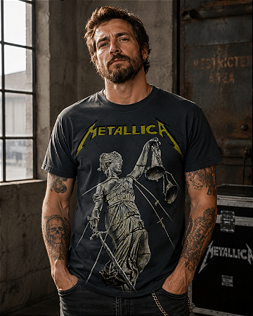 METALLICA AND JUSTICE FOR ALL STAMP PRE 125