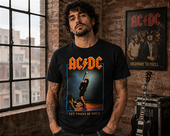AC DC LET THERE BE ROCK STAMP TS 1223