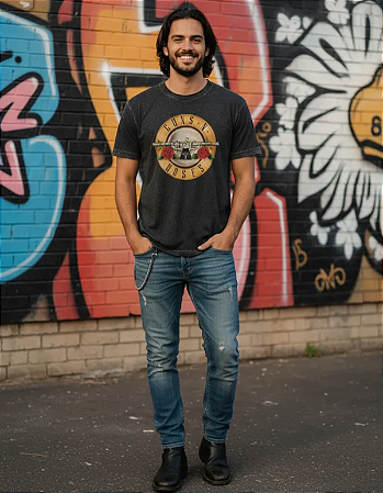 GUNS N' ROSES LOGO STAMP MCE 196