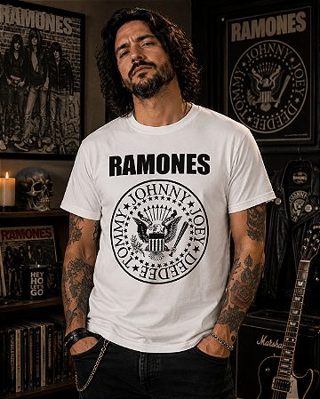 RAMONES HEY HO, LETS GO STAMP TS 1374