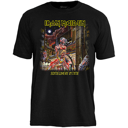 IRON MAIDEN SOMEWHERE IN TIME STAMP TS 1482
