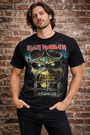 IRON MAIDEN ACES HIGH PREMIUM STAMP PRE 134