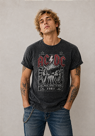 AC DC FOR THOSE ABOUT TO ROCK STAMP MCE 128