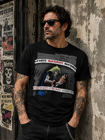 IRON MAIDEN BE QUICK OR BE DEAD STAMP TS 1570