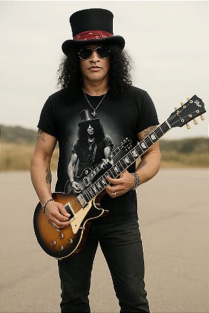 GUNS N' ROSES SLASH STAMP TS 1575