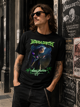 MEGADETH DAVE MUSTAINE STAMP TS 1484