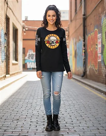 GUNS N' ROSES BULLET STAMP FLG 002