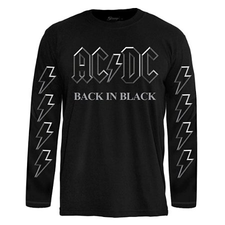 AC DC BACK IN BLACK STAMP LONG 008