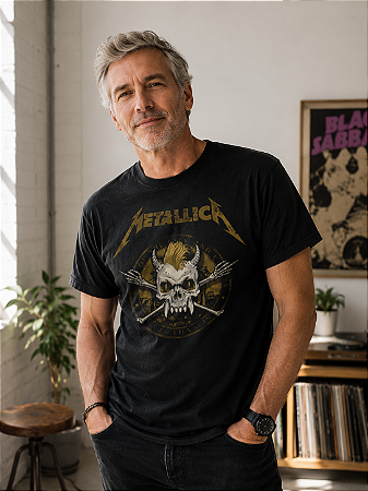 METALLICA SCARY GUY SAN FRAN SEAL STAMP TS 1597
