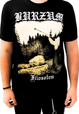 CAMISETA BURZUM-FILOSOFEM OFICINA ROCK 044