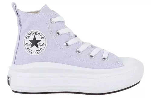 All star plataforma branco best sale cano alto