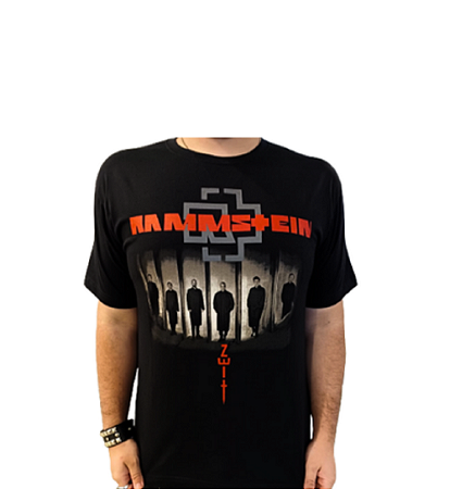 Camiseta Rammstein Zeit Foto I Ponto Zero 062