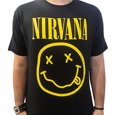 Camiseta Nirvana Smile Ponto Zero 049