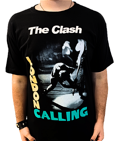 Camiseta The Clash London Calling Ponto Zero 016