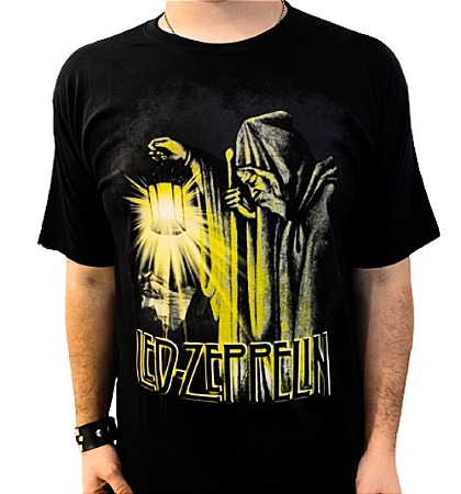 Camiseta Led Zeppelin Monge I Ponto Zero 041