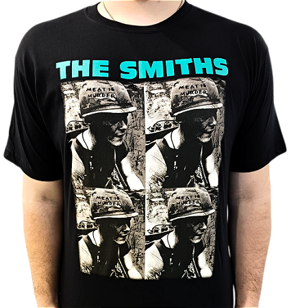 Camiseta The Smiths Meat Is Murder Ponto Zero