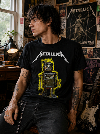 Metallica Seventy Two Seasons Robô Stamp Ts 1641