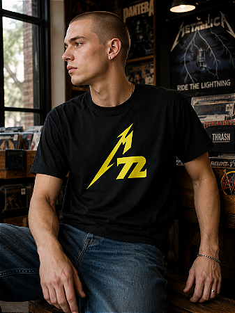 Camisa Metallica Seventy Two Seasons Stamp Ts 1643