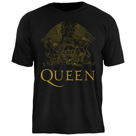 CAMISETA QUEEN LOGO STAMP TS 1576