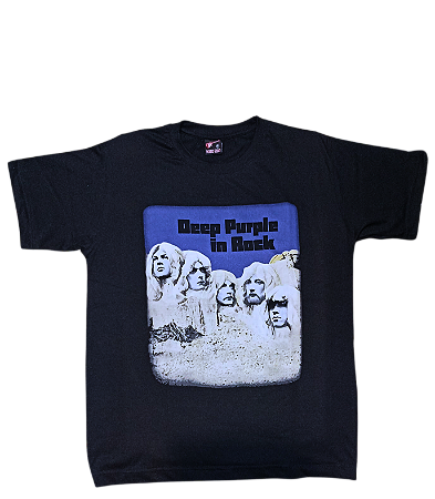 CAMISETA DEEP PURPLE IN ROCK PONTO ZERO