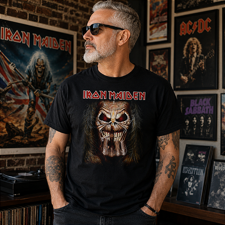 IRON MAIDEN - MIDDLE FINGER TS 1691