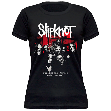 SLIPKNOT BABY LOOK STAMP BB 508