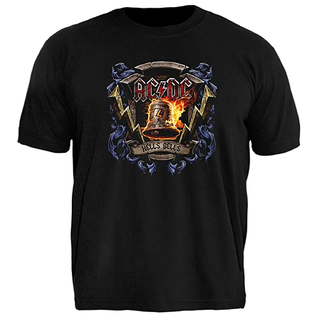 AC/DC Hells Bells Camiseta Plus Size  PSM 1415