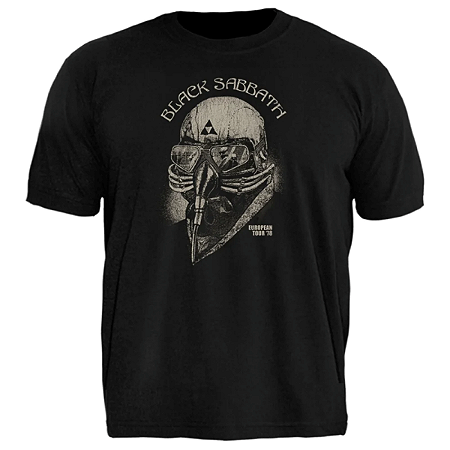 Black Sabbath European Tour 78 Plus Size PSM 1530