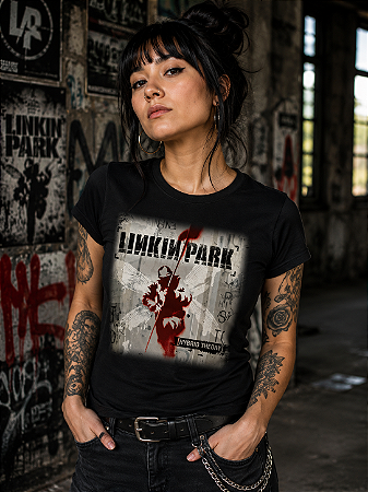 LINKIN PARK HYBRID THEORY BABY LOOK STAMP BB 529