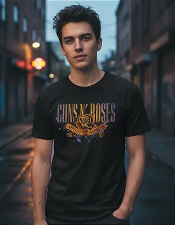 Guns N'roses Appetite For Destruction Stamp Ts 1969