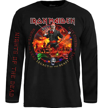 Iron Maiden Nights Of The Dead Stamp Long 019