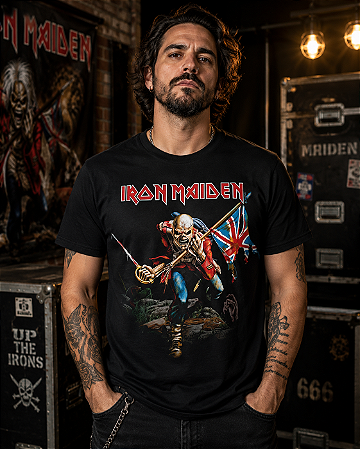 IRON MAIDEN THE TROOPER STAMP TS 862